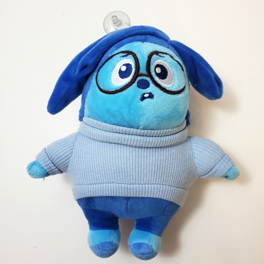 Disney - Inside Out - Sadness plush with suction cup